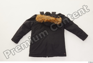Clothes   271 black coat black parka casual hood…